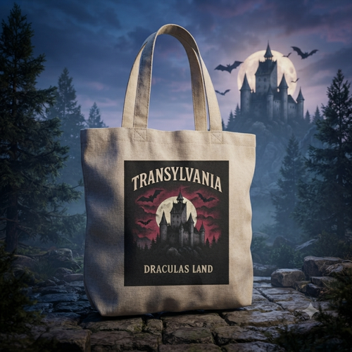 Transylvania Dracula Land Eco Tote Bag