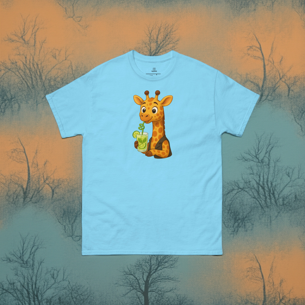 Unisex classic t-shirt Giraffe