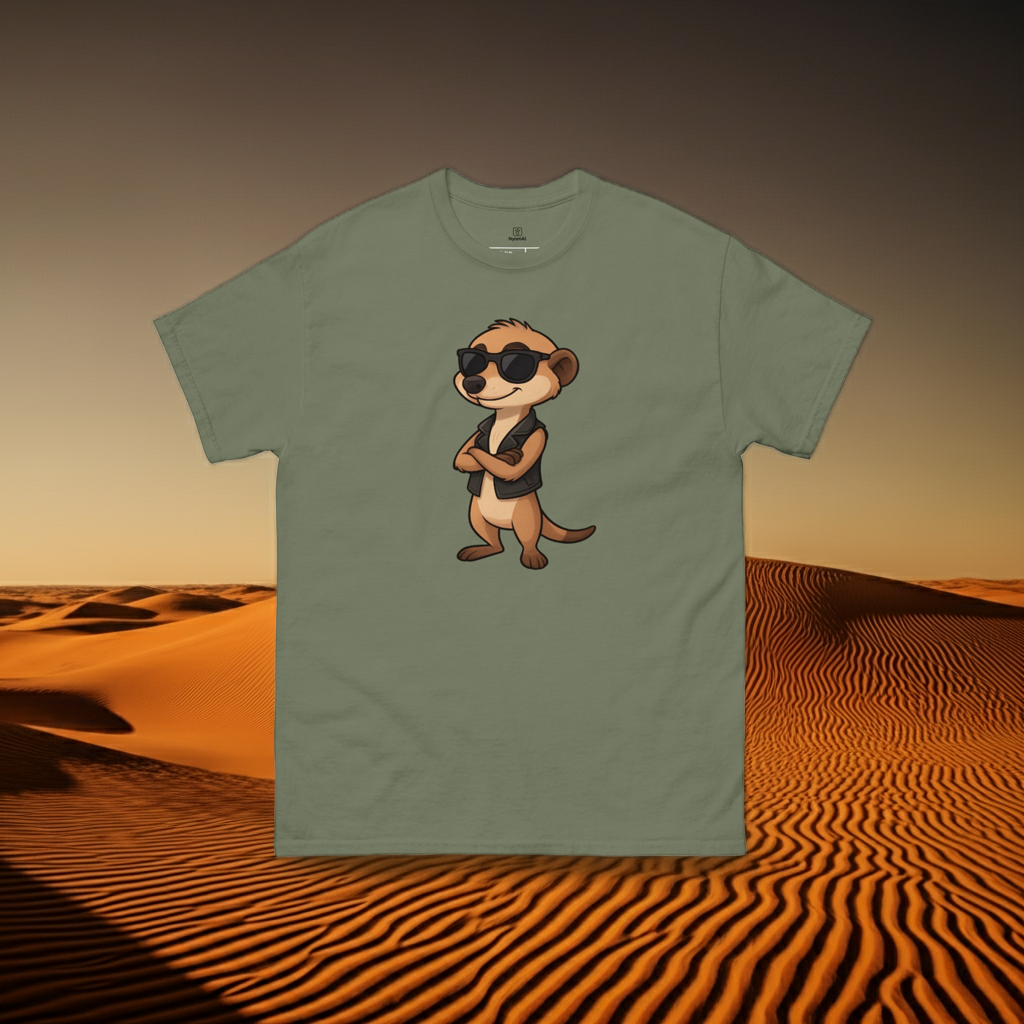 Unisex classic t-shirt Meerkat