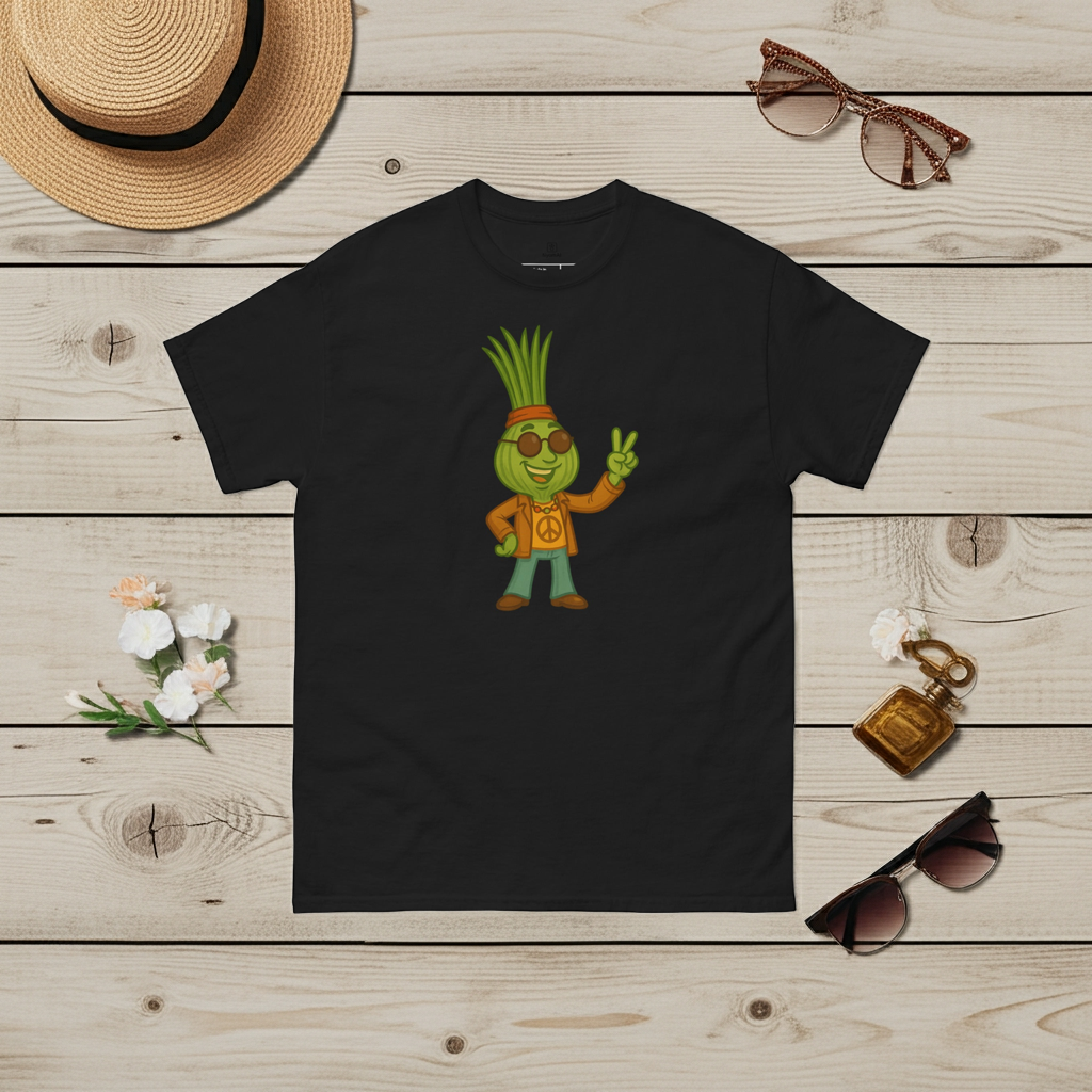 Unisex classic t-shirt Green Onion