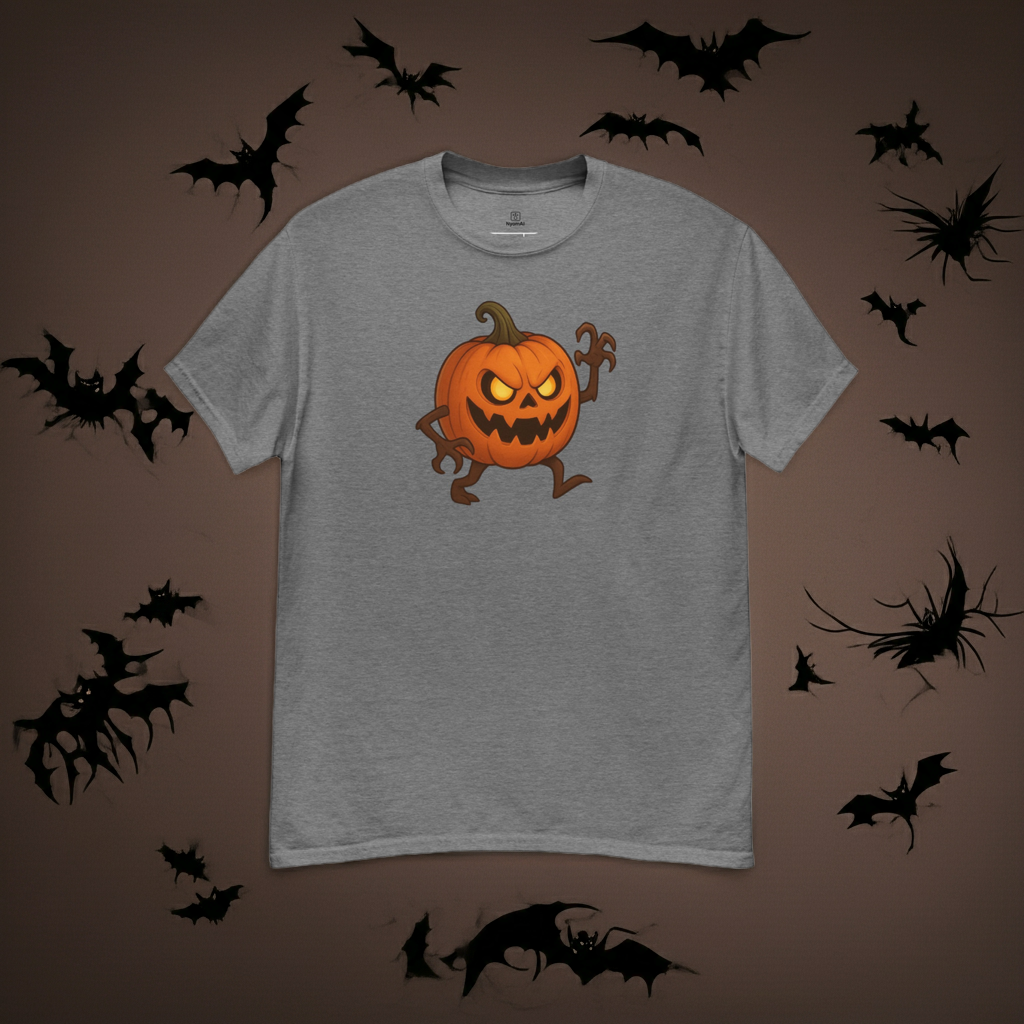 Unisex classic t-shirt Halloween Pumpkin